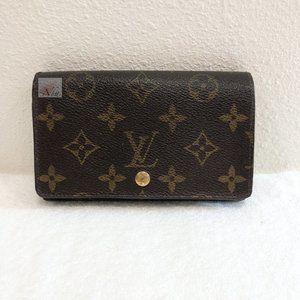 SOLD LOUIS VUITTON Monogram Porte Tresor Wallet